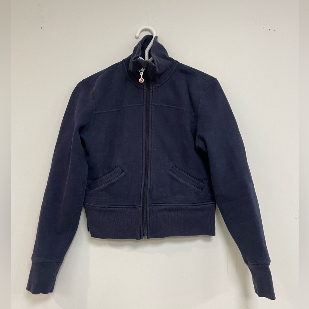 Lululemon Navy Zip-Up